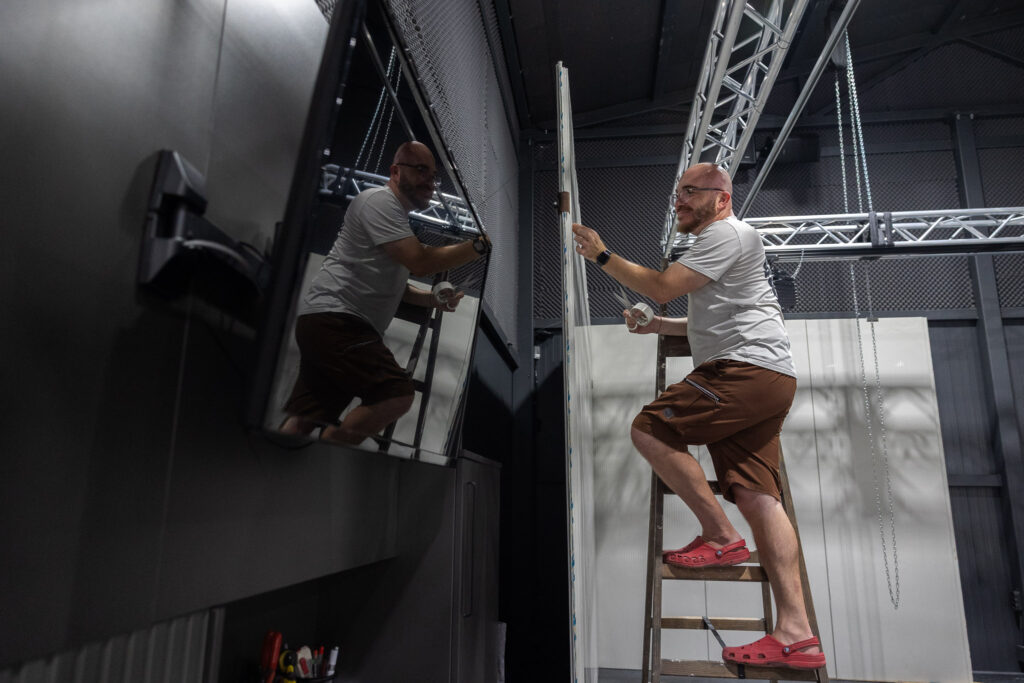 изграждане на декор в STUDIO 3 Варна