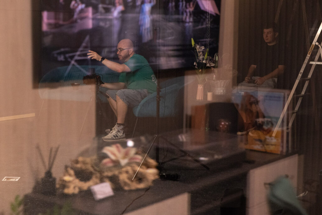 изграждане на декор в STUDIO 3 Варна