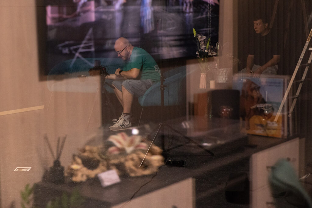 изграждане на декор в STUDIO 3 Варна